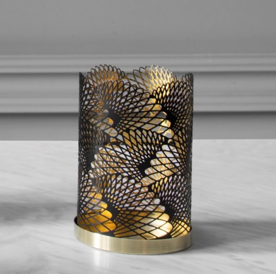 Bougeoir céleste Skultuna Noir, S