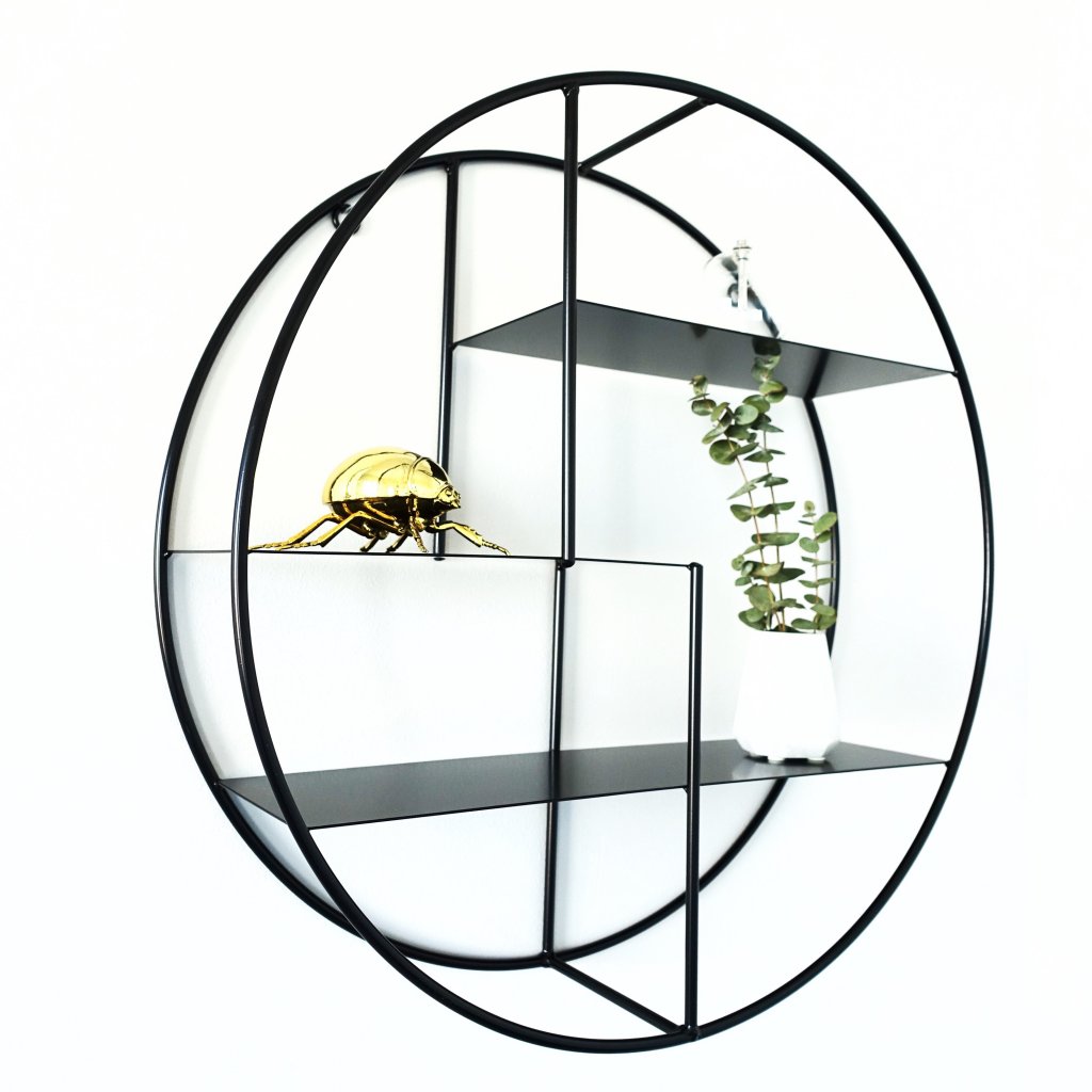 WALL HOUSE - CERCLE À CORDES NOIR